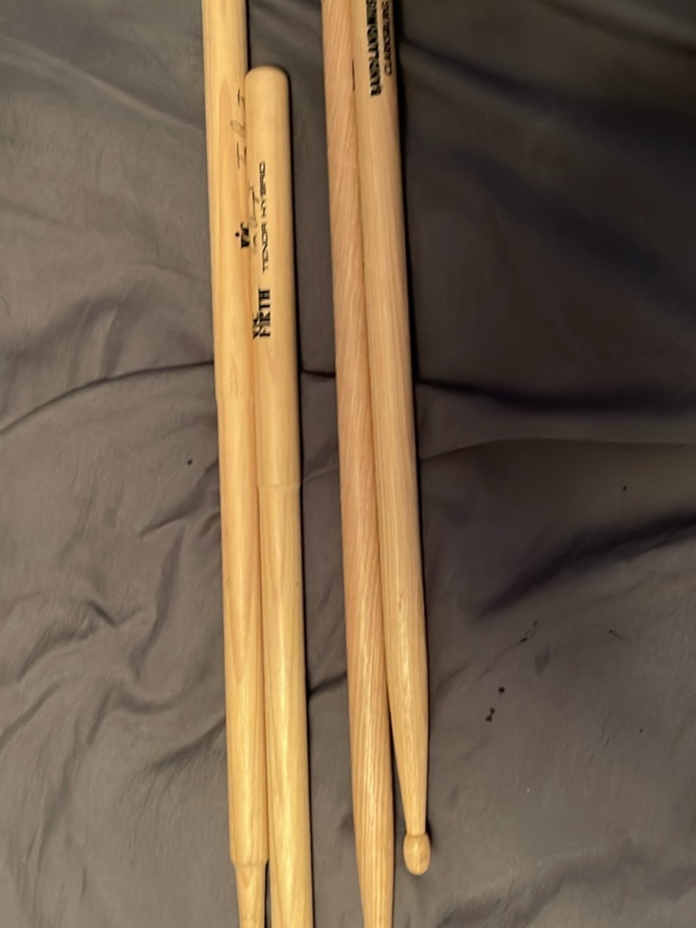 Wooden Drum Sticks - Natural Hickory